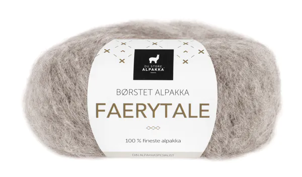 Hovedbilde DSA Faerytale 758 Lys gråbrun garn