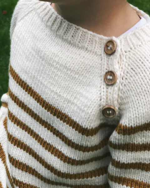 Hovedbilde Seaside Sweater genser 9 mnd-8 år PetiteKnit mønster*