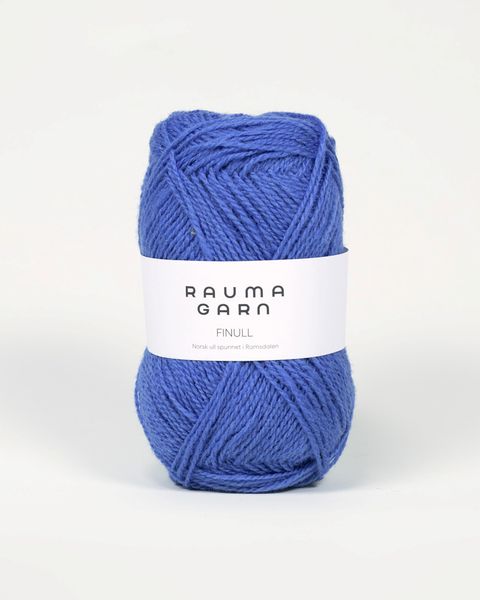Hovedbilde Rauma Finull 4036 Jeansblå garn