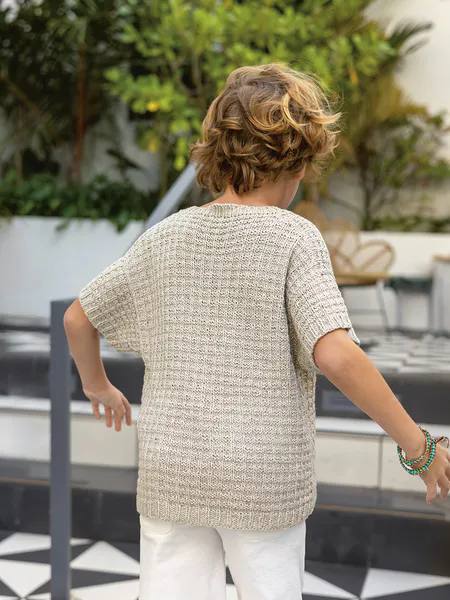 Hovedbilde 2503-5 Leo Tee Junior fra Sandnes garn