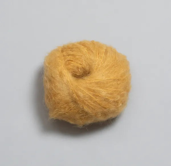 Hovedbilde Rauma Tjukk mohair 007 Honning utgår