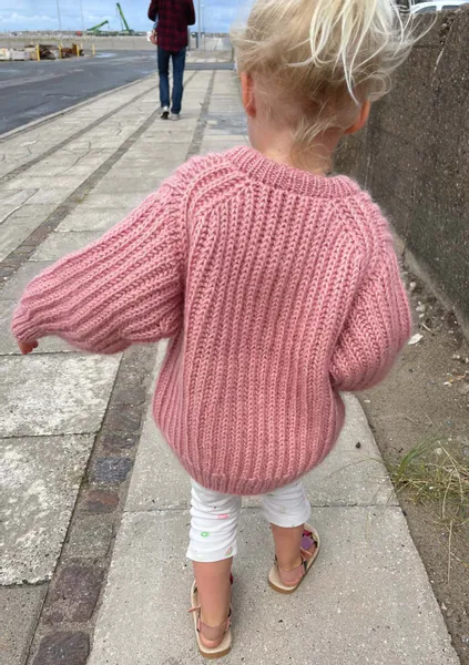 Hovedbilde September Sweater Junior PetiteKnit oppskrift