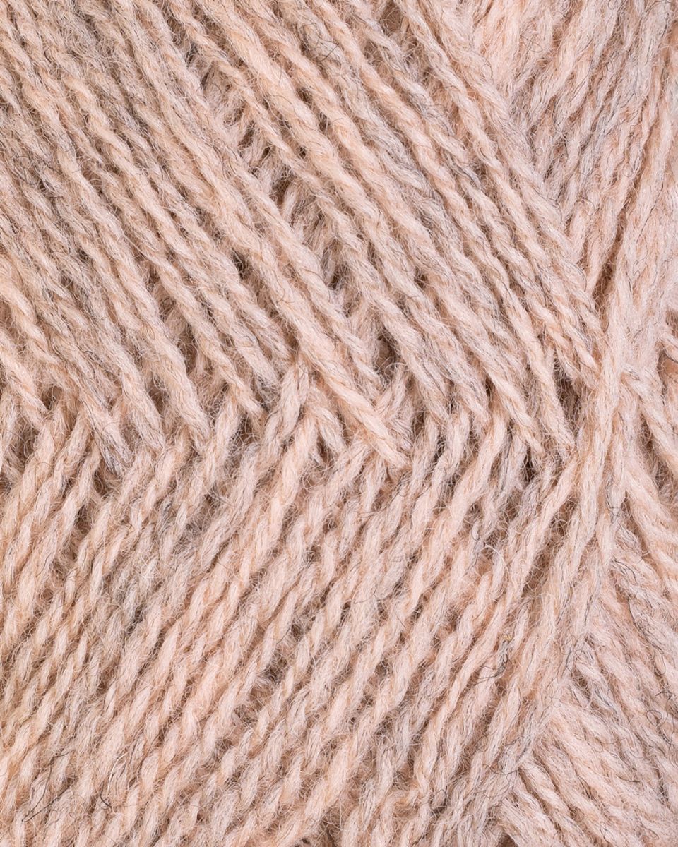 Rauma Finull 4138 Pudderrosa melert garn