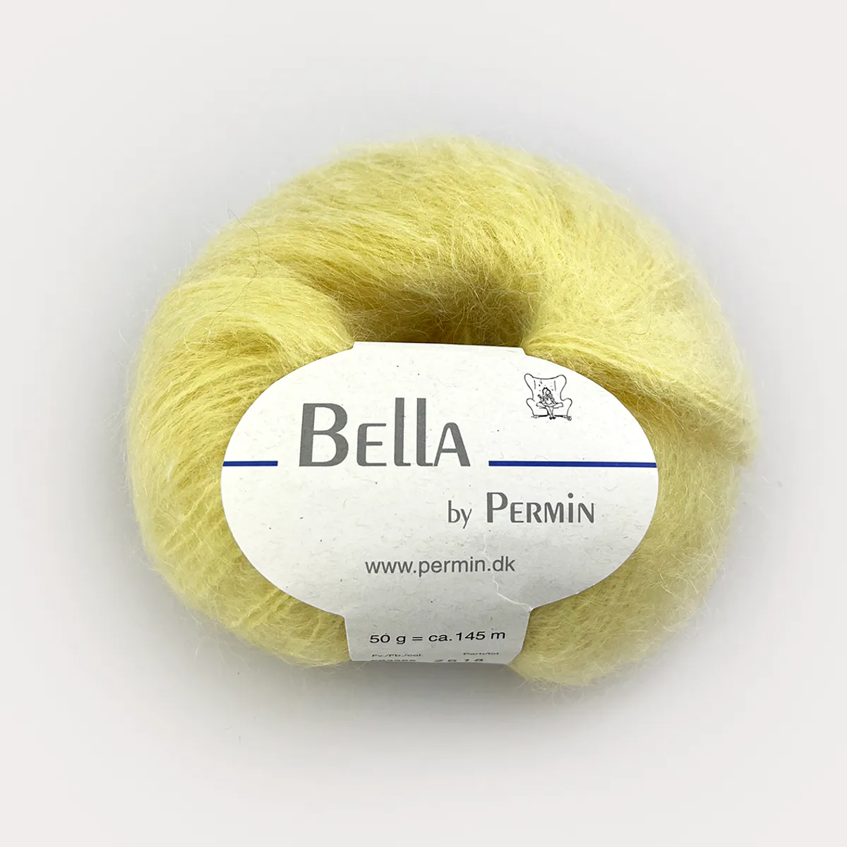 Permin Bella 255 Lys gul garn