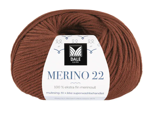 Hovedbilde Dale Merino 22 2009 Brent kobber garn