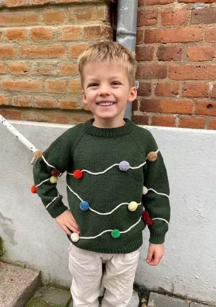 Hovedbilde Let's Christmas Sweater PetiteKnit*