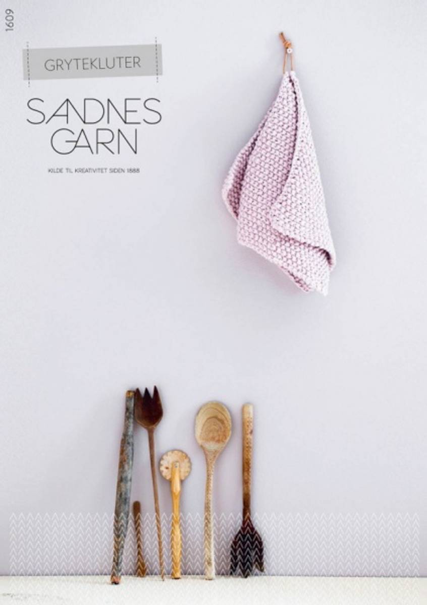 Gratis - 1609 Grytekluter oppskrift Sandnes garn*