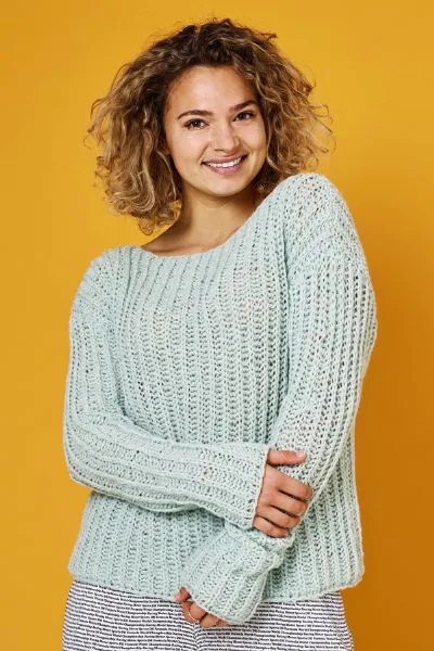 Hovedbilde 899113 Isabella Genser i patentstrikk Permin mønster