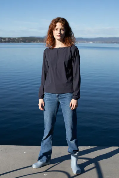 Hovedbilde Vindtrøya Luft - Marineblå unisex modell