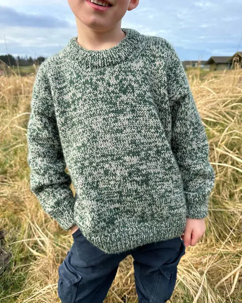 Hovedbilde Melange Sweater Junior PetiteKnit
