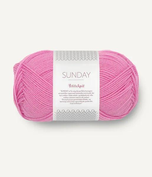 Hovedbilde Sunday PetiteKnit 4604 Flamingo garn