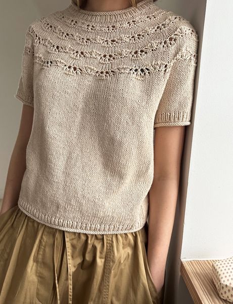 Hovedbilde Noomi Tee til dame fra Le Knit