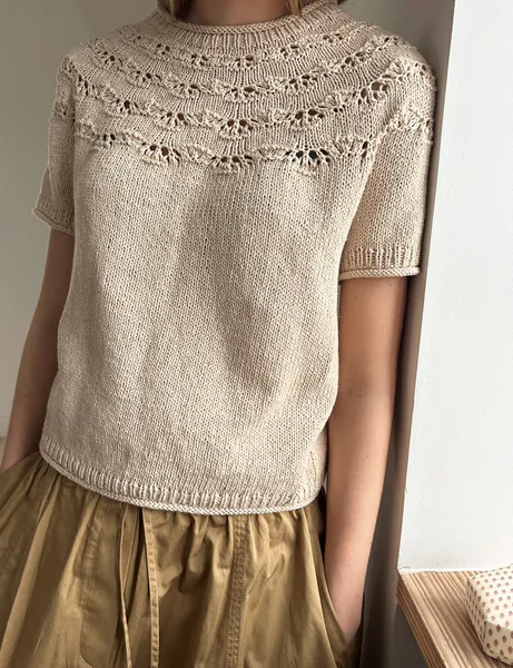 Hovedbilde Noomi Tee til dame fra Le Knit