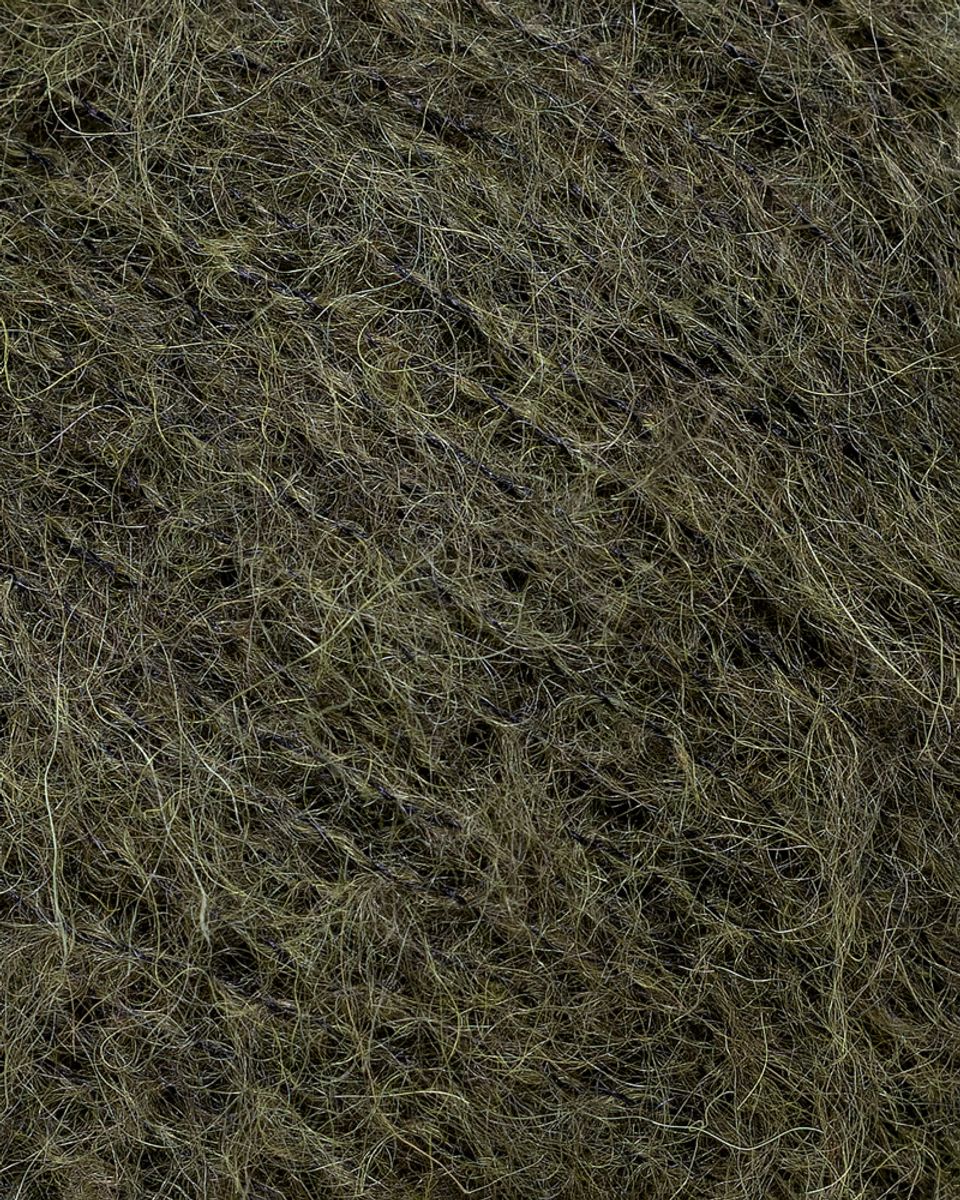 Rauma Alpaca Silk 2331 Mosegrønn garn