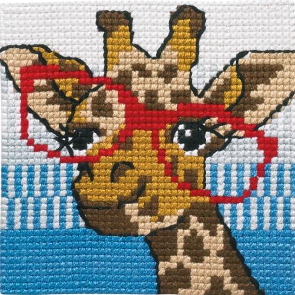 Hovedbilde Kits for Kids 9125 Giraff Permin broderi