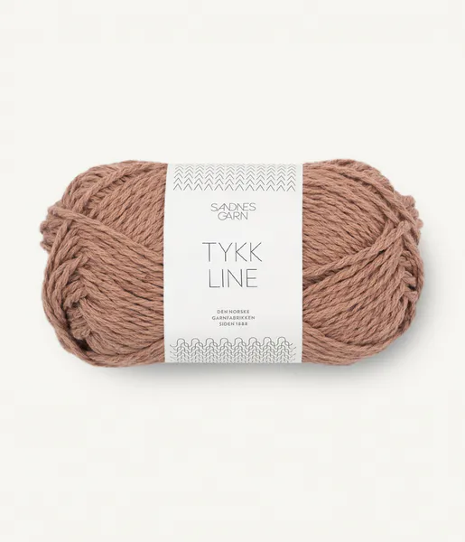 Hovedbilde Sandnes garn Tykk Line 3542 Rosa sand utgår