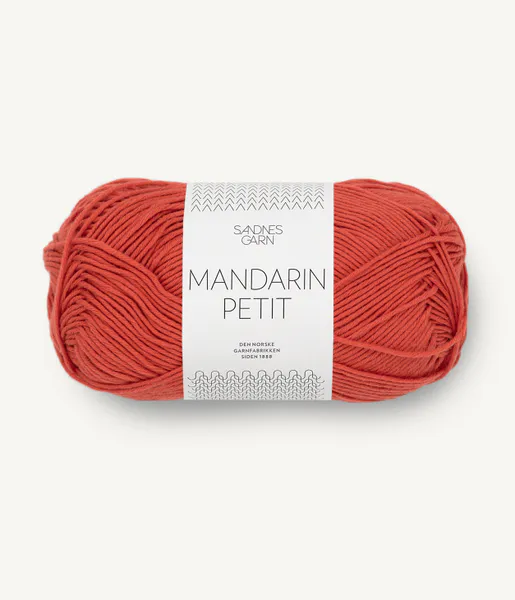 Hovedbilde Sandnes Mandarin Petit 3528 Chili garn