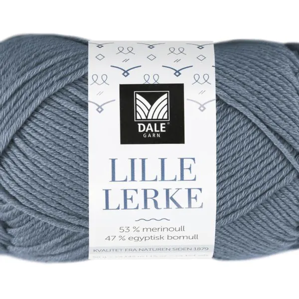 Hovedbilde Dale Lille Lerke 8155 Mørk jeansblå garn utgår