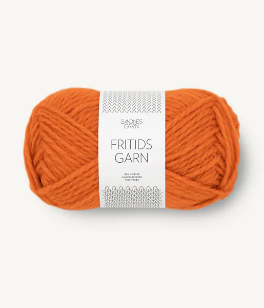 Hovedbilde Sandnes Fritidsgarn 3326 Oransje garn