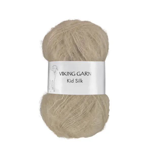 Hovedbilde Viking Kid Silk 306 Beige garn