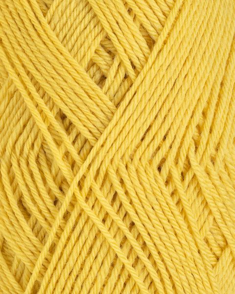 Hovedbilde Babygarn B53 Lys gul Rauma garn