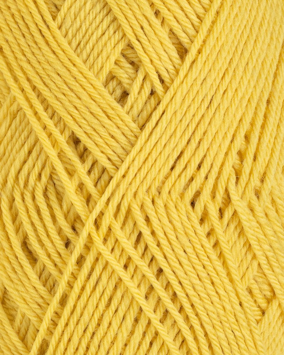 Babygarn B53 Lys gul Rauma garn