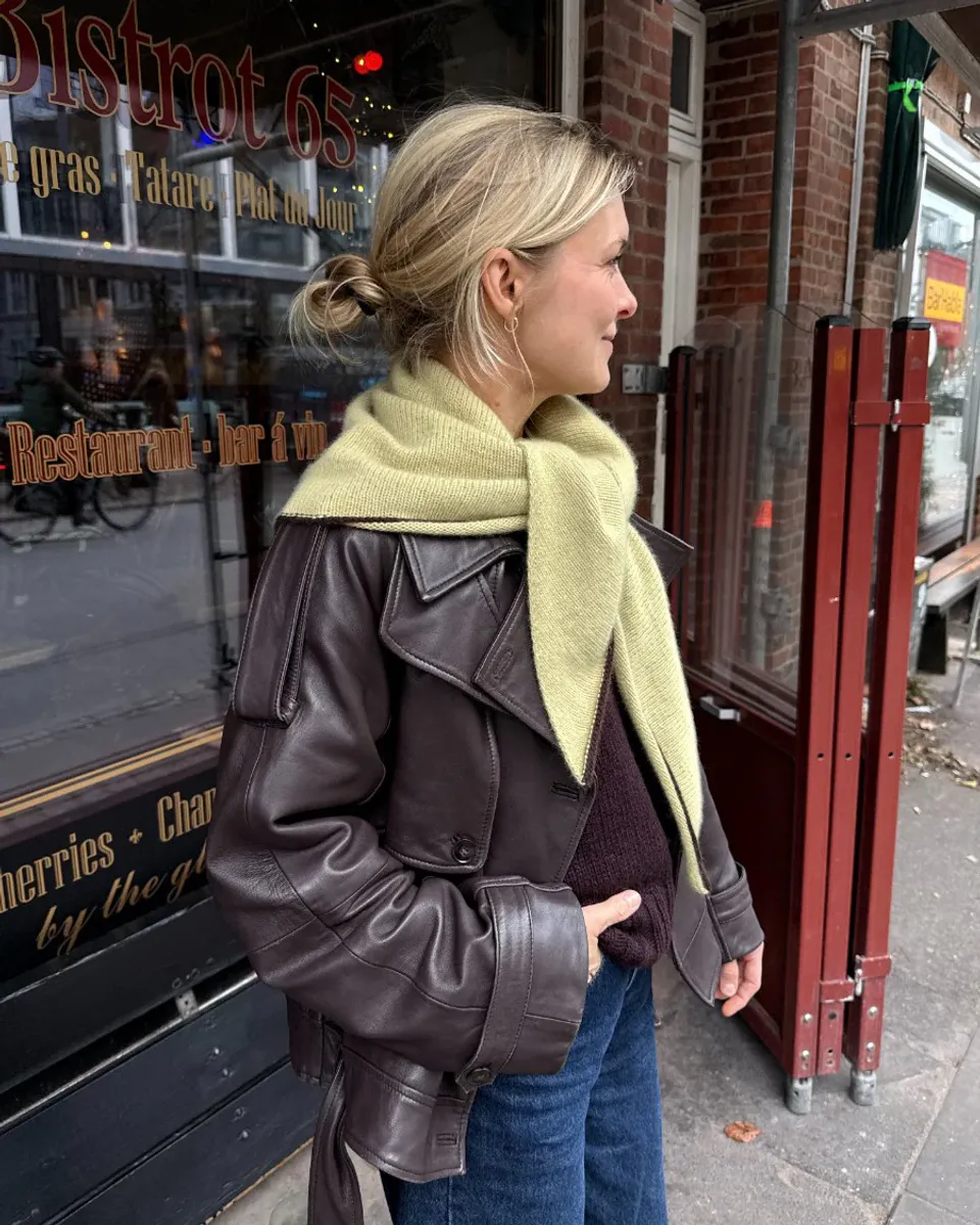 Uma Scarf oppskrift PetiteKnit