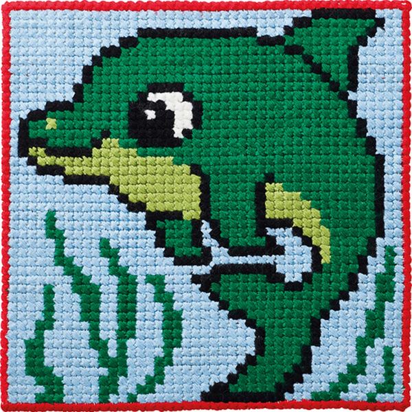 Hovedbilde Kits for Kids 9420 Delfin Permin broderi