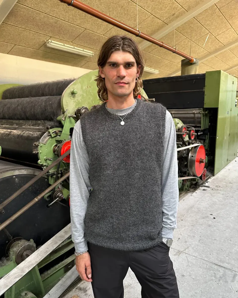 Novice Slipover Man fra PetiteKnit oppskrift