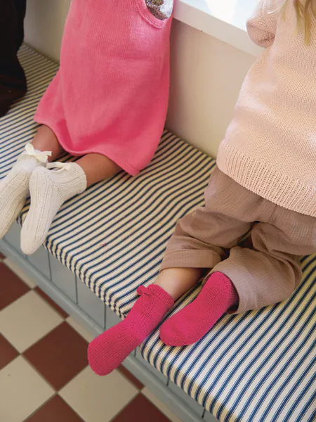 Hovedbilde 2501-7 Bow Socks Junior fra Sandnes garn
