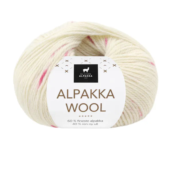 Hovedbilde Alpakka Wool 567 Natur/rosa print DSA
