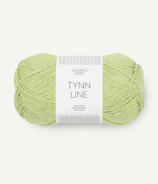 Hovedbilde Sandnes Tynn Line 9523 Lime Punch garn