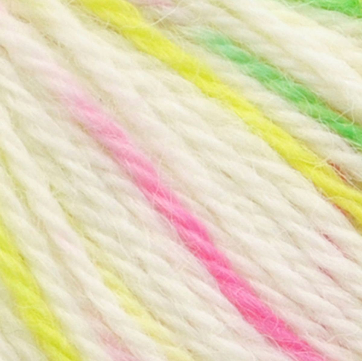 Alpakka Wool 569 Hvit/neon print DSA