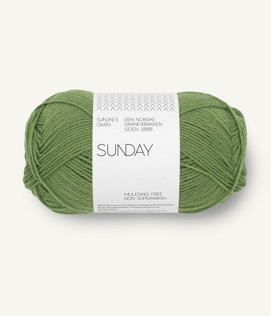 Sandnes Sunday 8753 Vineyard Green garn