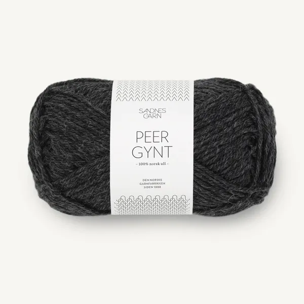 Hovedbilde Sandnes Peer Gynt 1088 Koksmelert garn