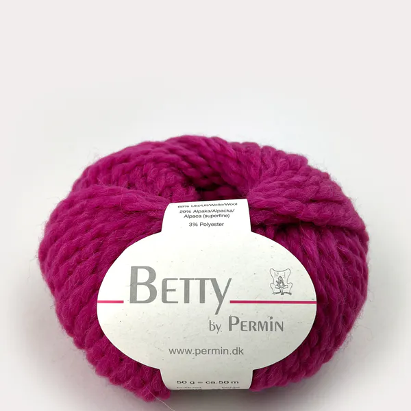 Hovedbilde Permin Betty 418 Pink garn utgår